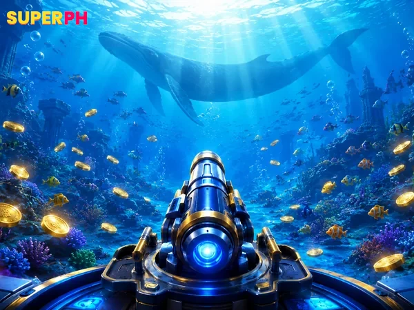 Bingo Fishing screenshot showing the game lobby view